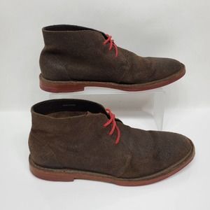 Cole Haan Paul Dark Brown Chukka Boots